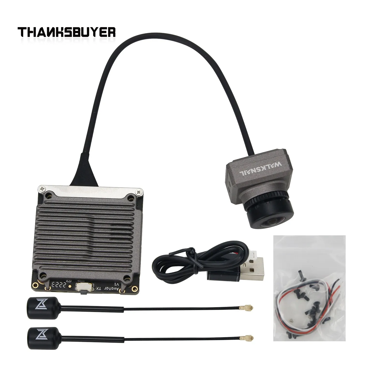 Avatar Drone VTX FPV Transmitter HD Kit (with Avatar Camera) for Walksnail Avatar HD FPV Goggles