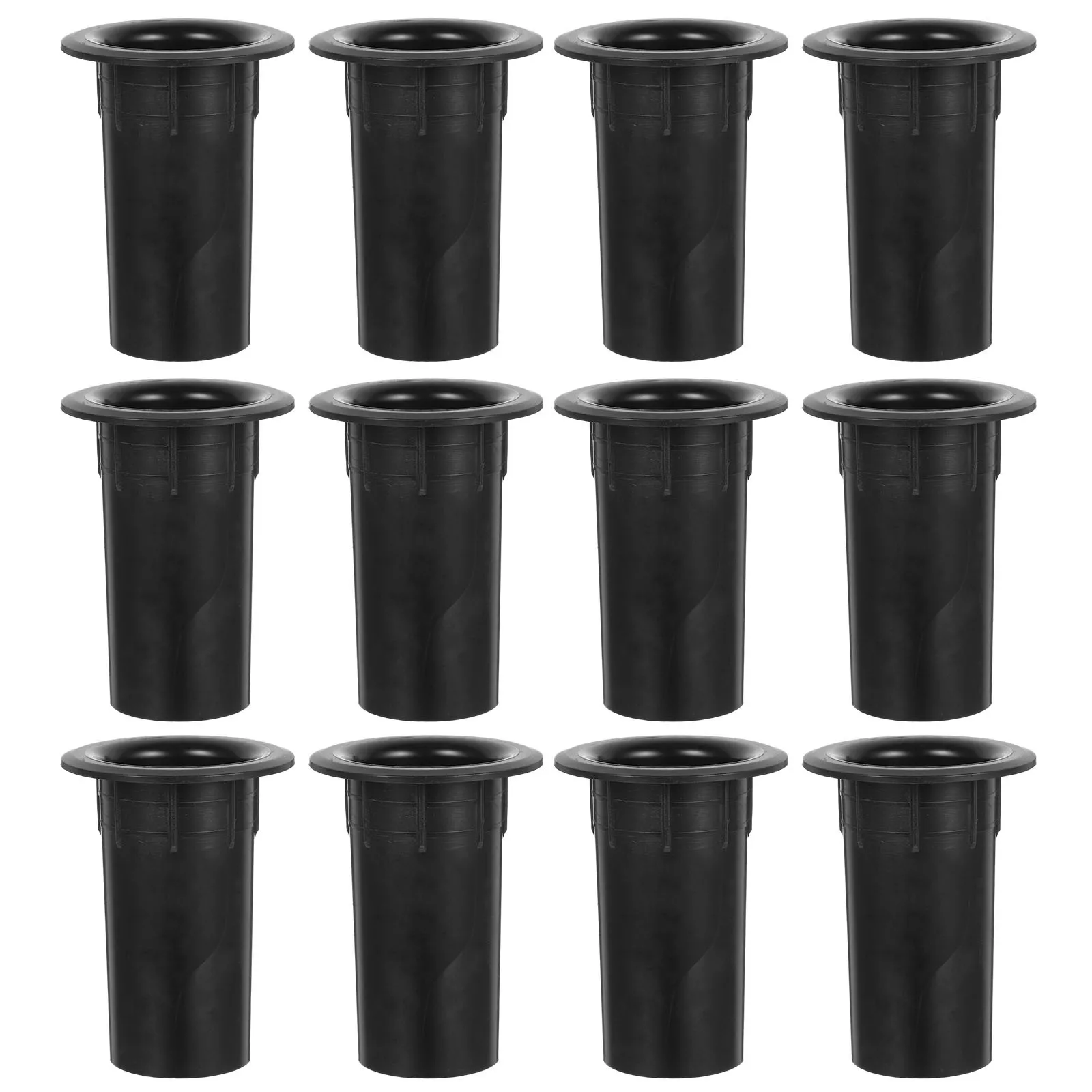 

12 pcs Port Plastic Replacement Bass Reflex Speaker Accessory Tube For Woofer Box Subwoofer Port Tube Accessory