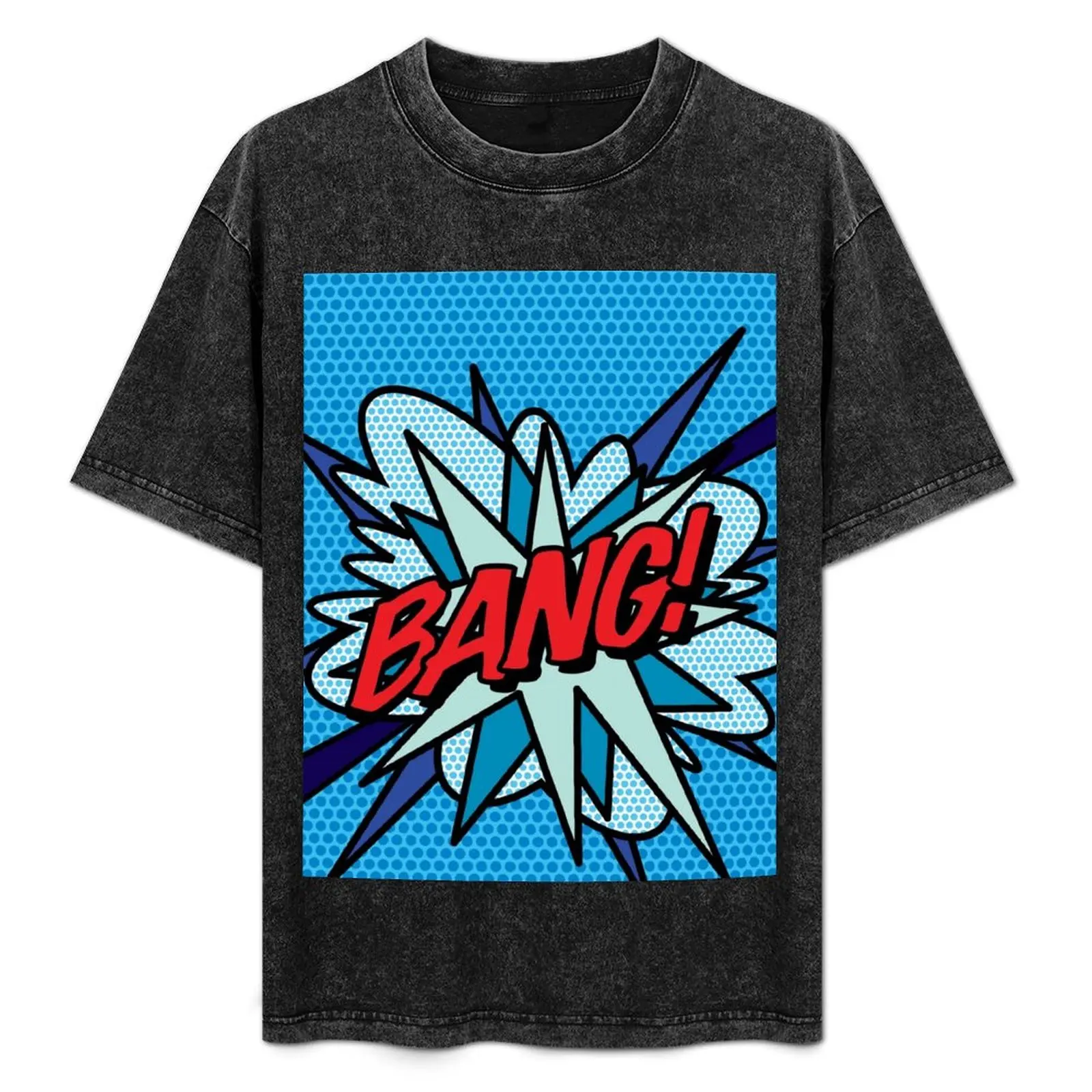 

BANG Comic Book Pop Art Modern Fun Graphic T-Shirt man t shirt cheap stuff Clothing luxury t-shirt Men's t-shirt