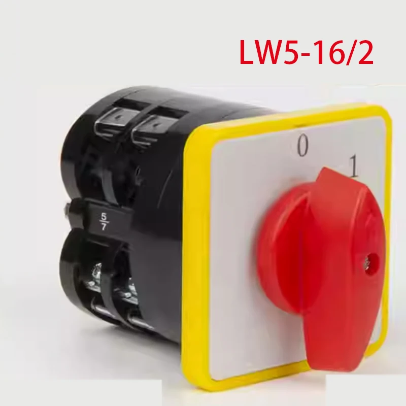 

LW5-16 LW5-16/2 2-полюсный двойной комбинированный переключатель питания, универсальный резервный переключатель с обратным ходом, высокопроизводительный поворотный переключатель