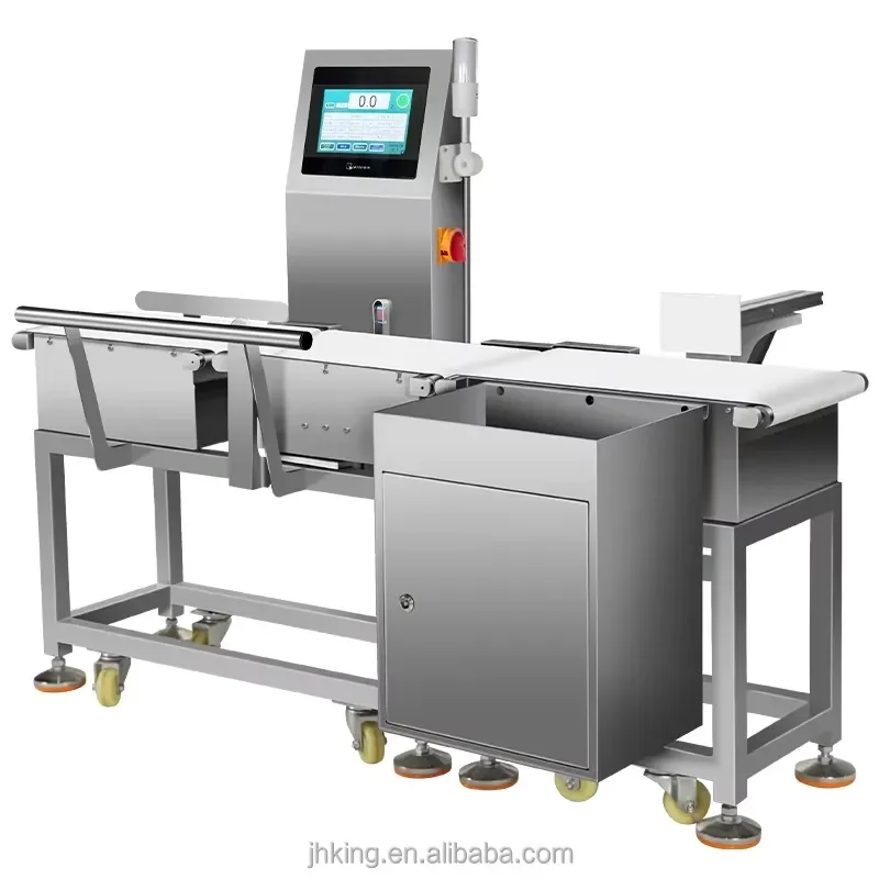 High Precision Food Standard Conveyor Belt Checkweigher Food Checkweigher