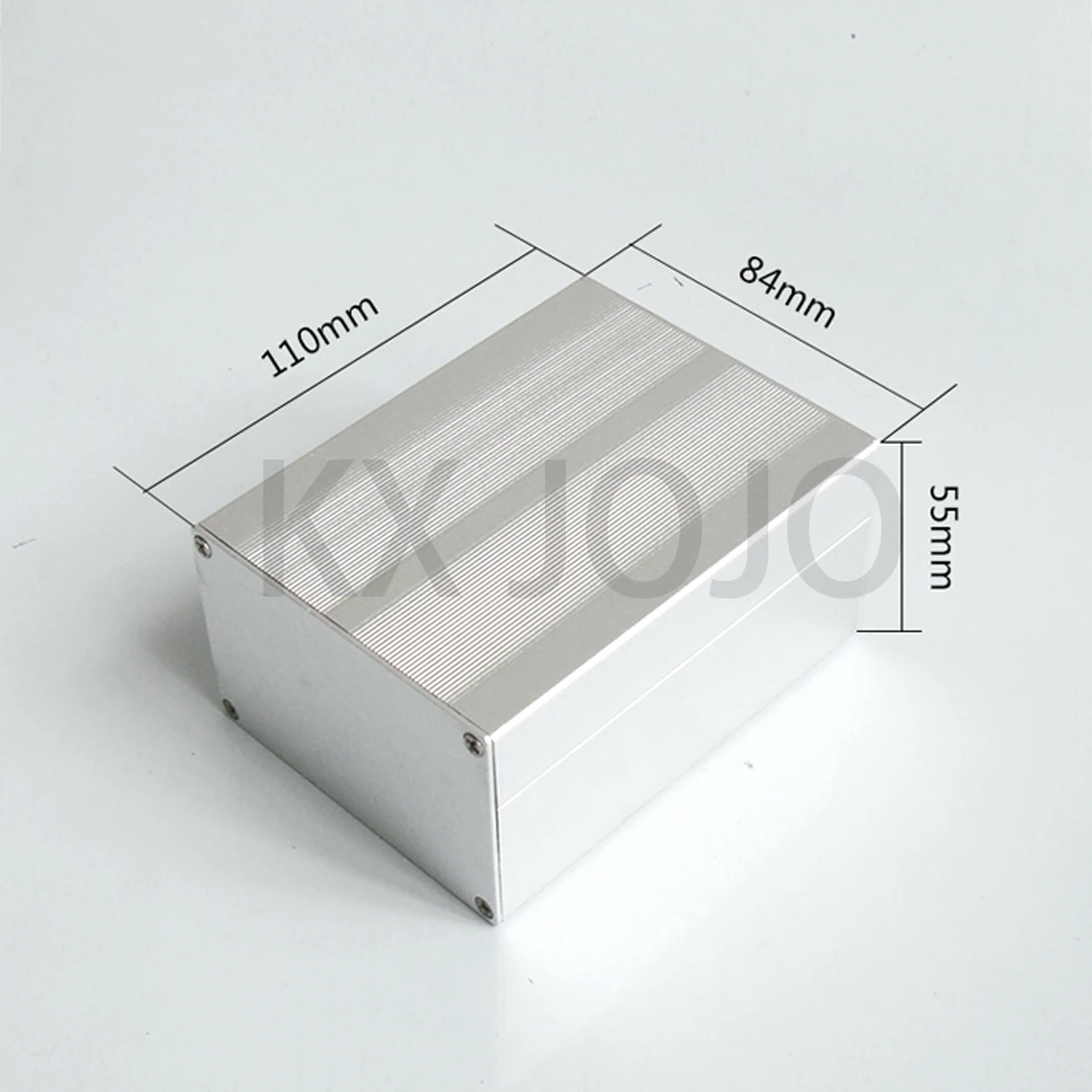 

Aluminum Enclosure 84*55*110mm Split Electrical Extruded Box Separate Type Circuit Board Case DIY Silver