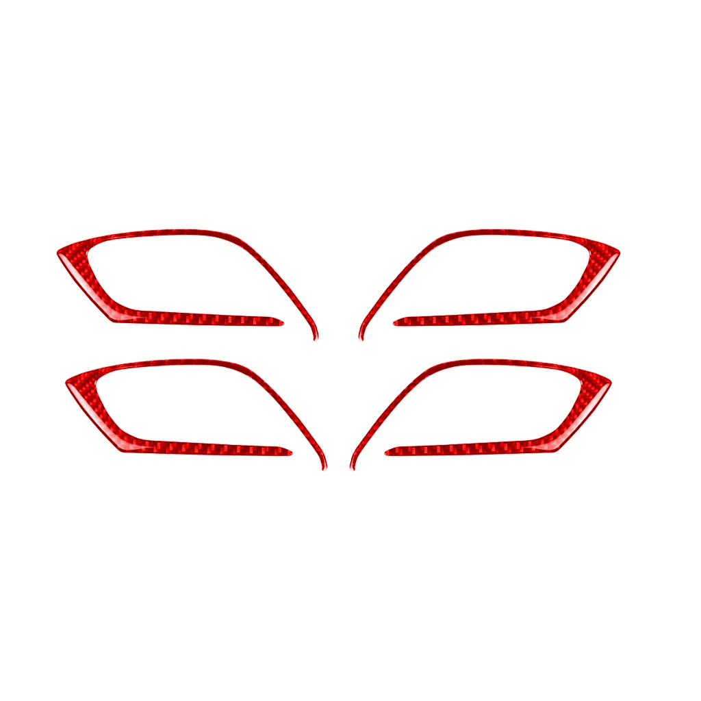 

Real Carbon Fiber Inner Door Handle Cover Compatible with Mazda CX-5 2017-2018 Car Door Inner Handle Frame Sticker Carbon Fiber