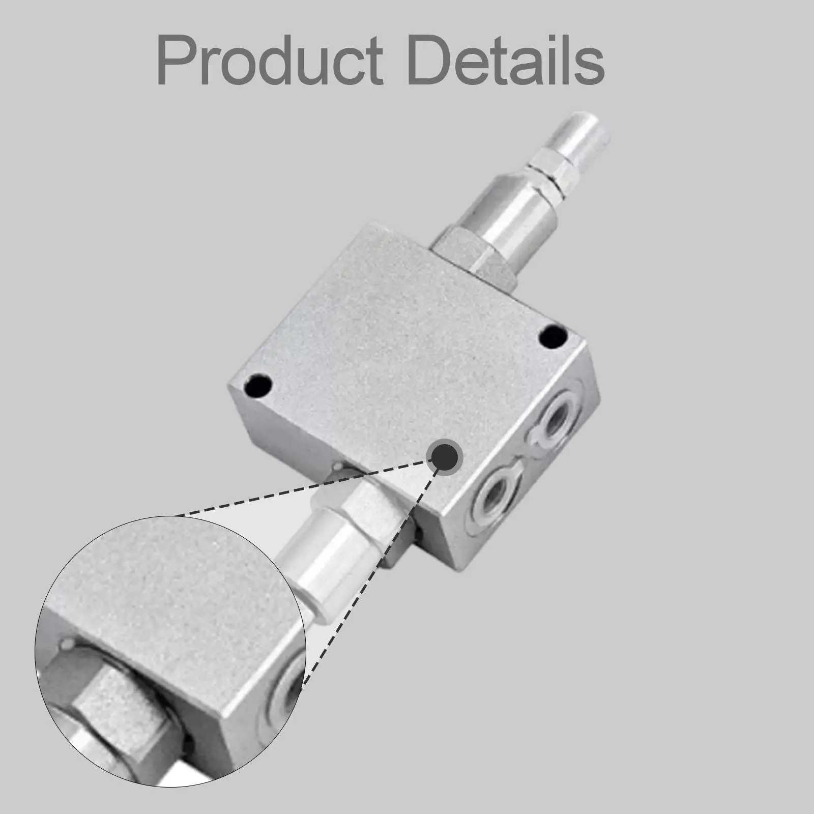 

Комплект для замены стального гидравлического клапана-амортизатора для мини-экскаватора, детали шланга M14x1.5