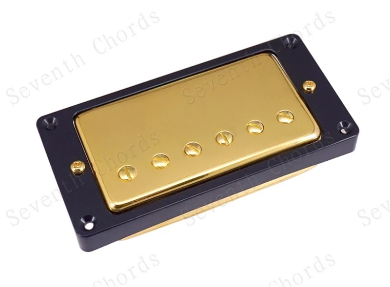 1 Paar Goldene Doppelspulen-Elektrogitarren-Tonabnehmer, Gitarrenzubehör, Teile für Musikinstrumente, Humbucker-Gitarren-Tonabnehmer – Detail 5