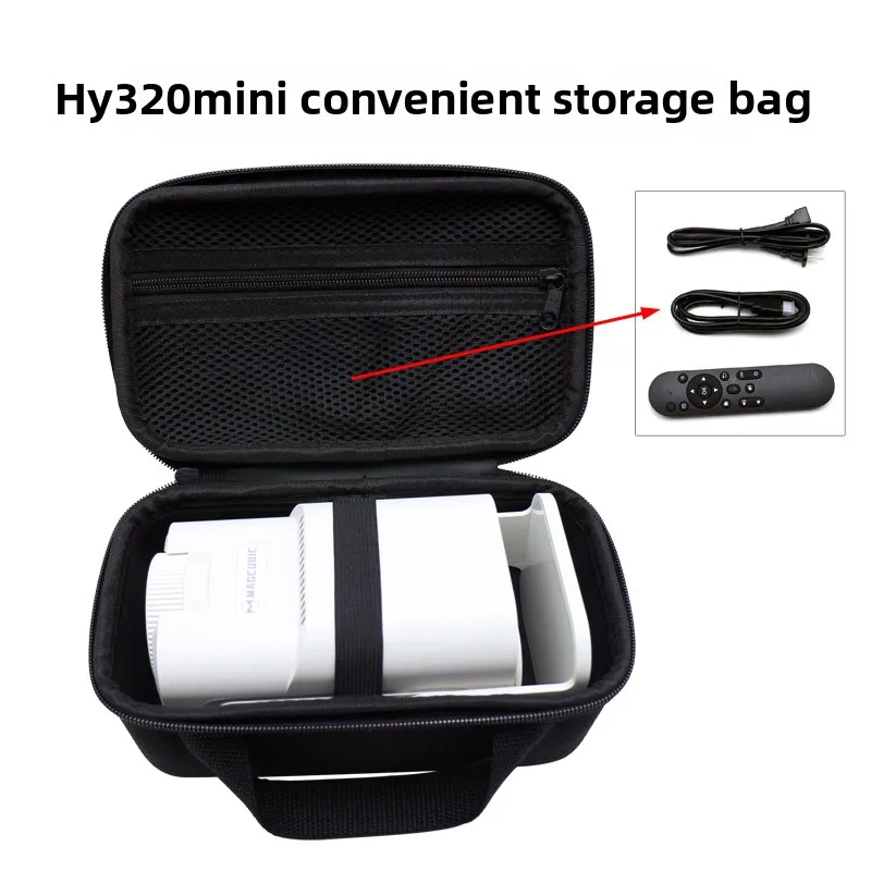Projector Storage Case Projector Bag Eva Dustproof Protective Bag for Hy300 Pro Hy320Mini Travel Protector Carrying Bags