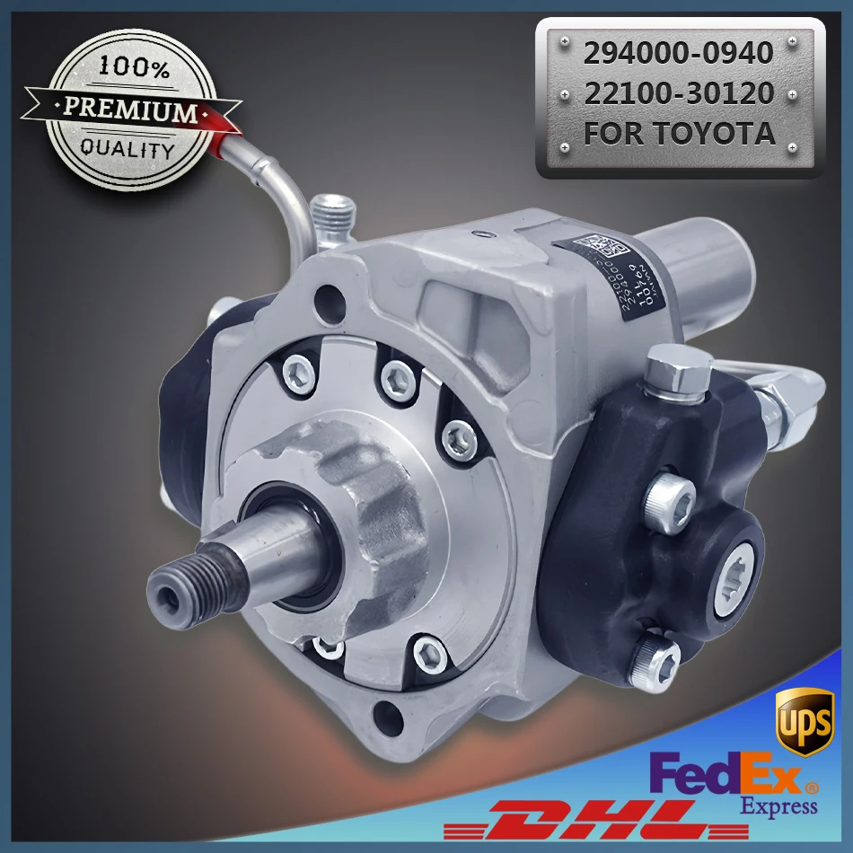 

High Quality Diesel 2KD-FTV Common Rail Fuel Pump 294000-0940 2940000940 22100-30120 for Toyota