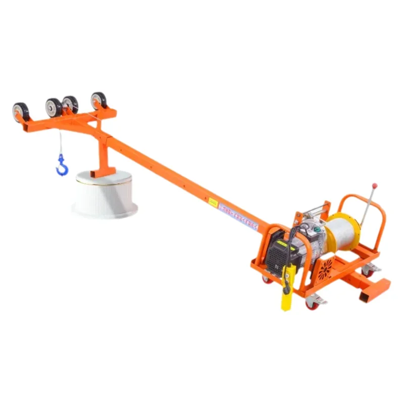 Home Easy Lift Door Window Glass Bridge Aluminum Window Small Hoist Lifting Crane Lift