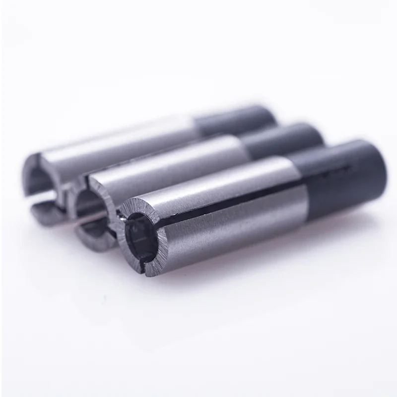 5Pcs/lot CNC End Mill Engraving Bit Transfer Adapter Chuck Lathe Tool CNC Machine Accessories 6/6.35/12.7mm to 1/8'' 4mm 6mm