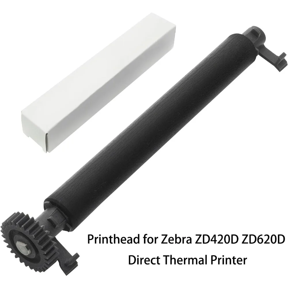Platen Roller for Zebra ZD420D ZD620D Thermal Label Barcode Mobile Printer 203dpi 300dpi P/N:P1080383-413 (Including Gear Parts)