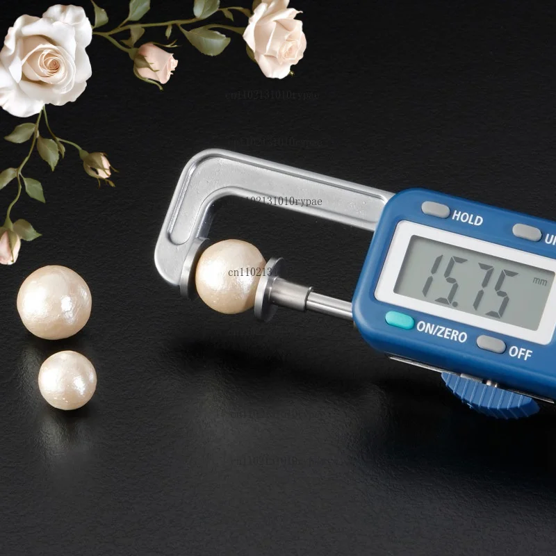 

Electronic digital caliper for measuring the diameter and thickness of diamonds gemstones and pearls ranging from 0.01mm to 25mm