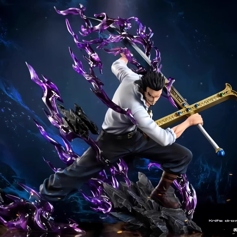 

30 см Tangbahu One Piece Dracule Mihawk аниме фигурка статуя полностью окрашенная Коллекционный подарок для фанатов украшение стола модель