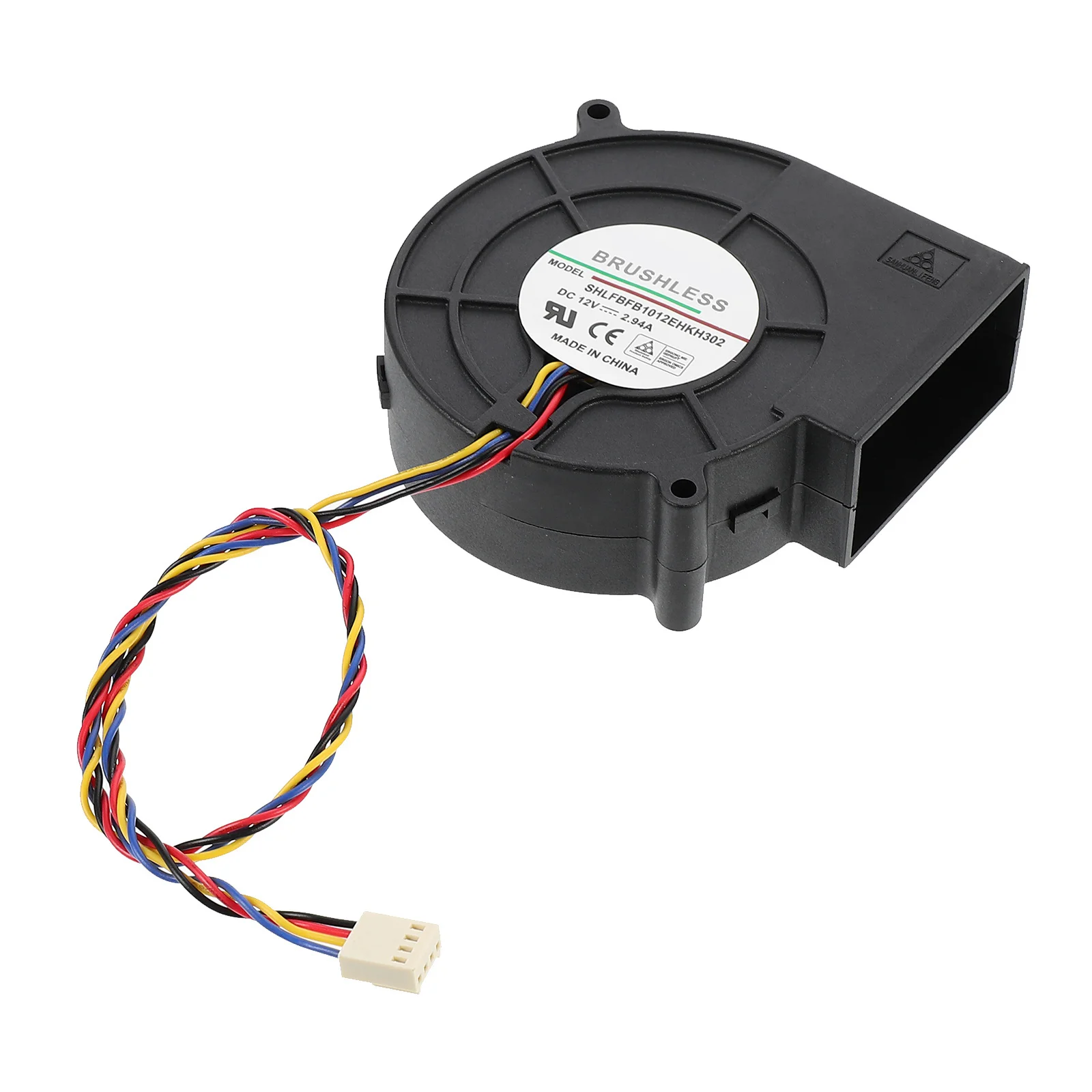 12V 2.94a Dc Cooling Blower Fan Ultra Long Service Life Adjustable Rotation Furnace Dc Cooler Fan for Oven 12V Blower Grill Oven