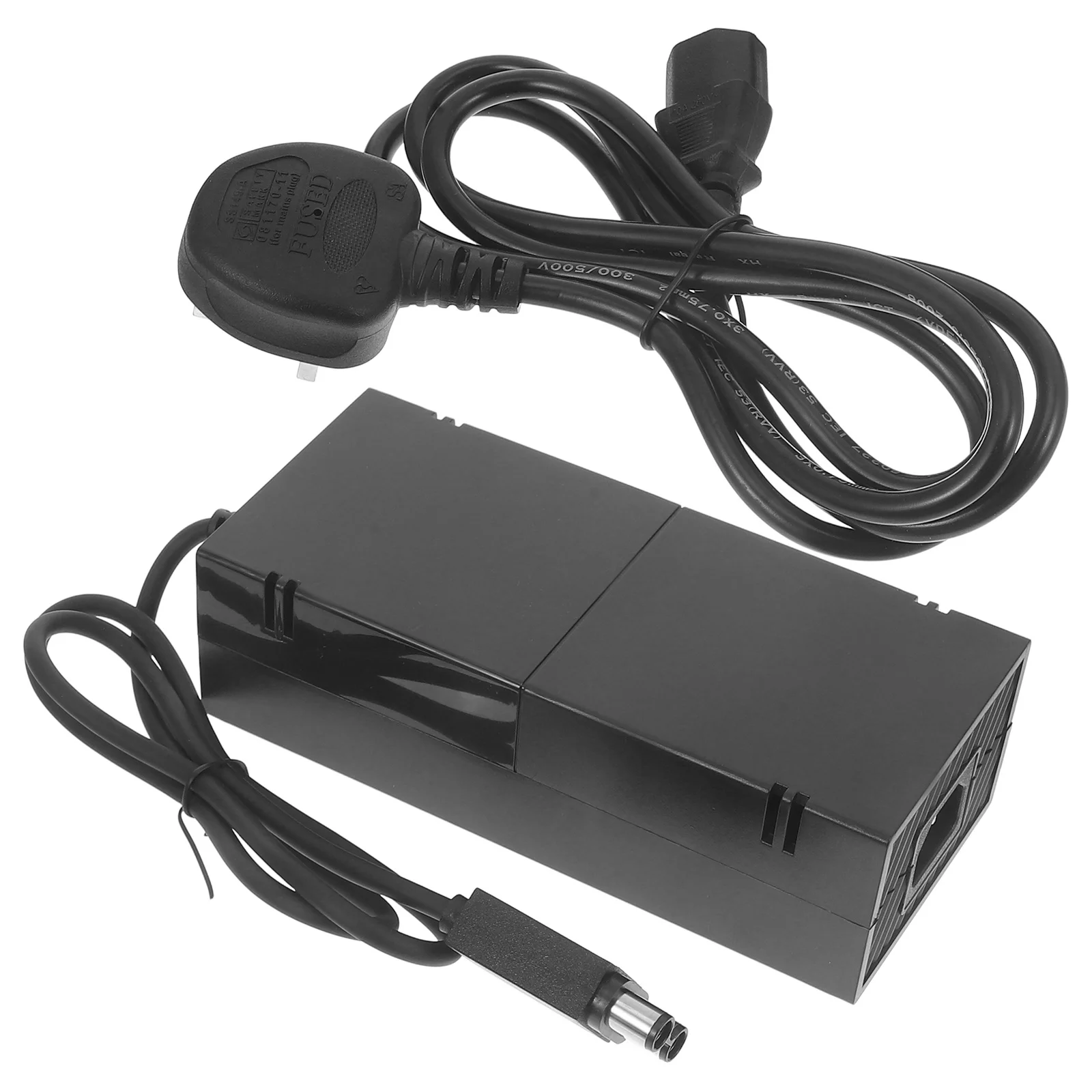 محول طاقة 135 وات، مروحة تبريد عالمية مدمجة بتيار متردد، 100-240 فولت، مؤشر LED للحماية من الحرارة الزائدة، أسود