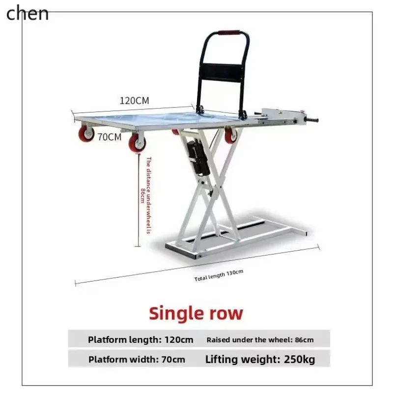 

b11Electric Hydraulic Lifting Trolley Small Portable Truck Carrying Freight Artifact