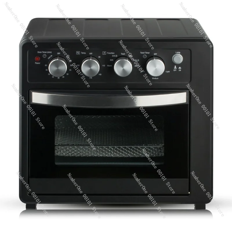 25L Large Capacity 3 in 1 Multifunctional Air Fryer Toaster Oven High Power EU Plug Household Cooker