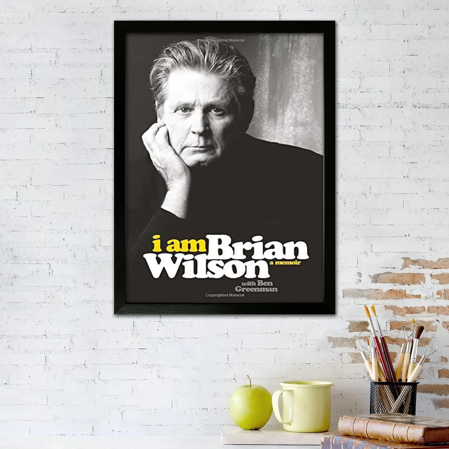 Brian Wilson Canvas Art Poster and Wall Art, Picture Print, Modern Family Bedroom Decor, Posters,Decorative painting