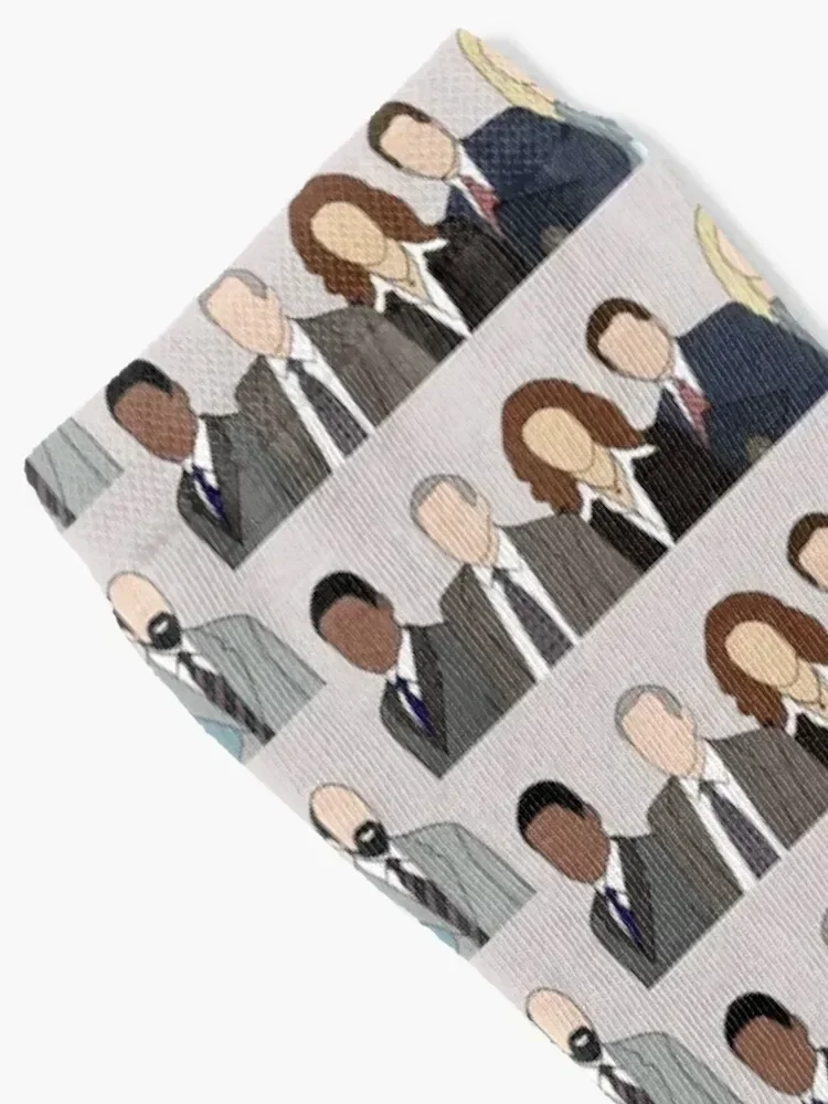 the west wing cast Socks bright garter Non-slip hockey cycling Woman Socks Men's