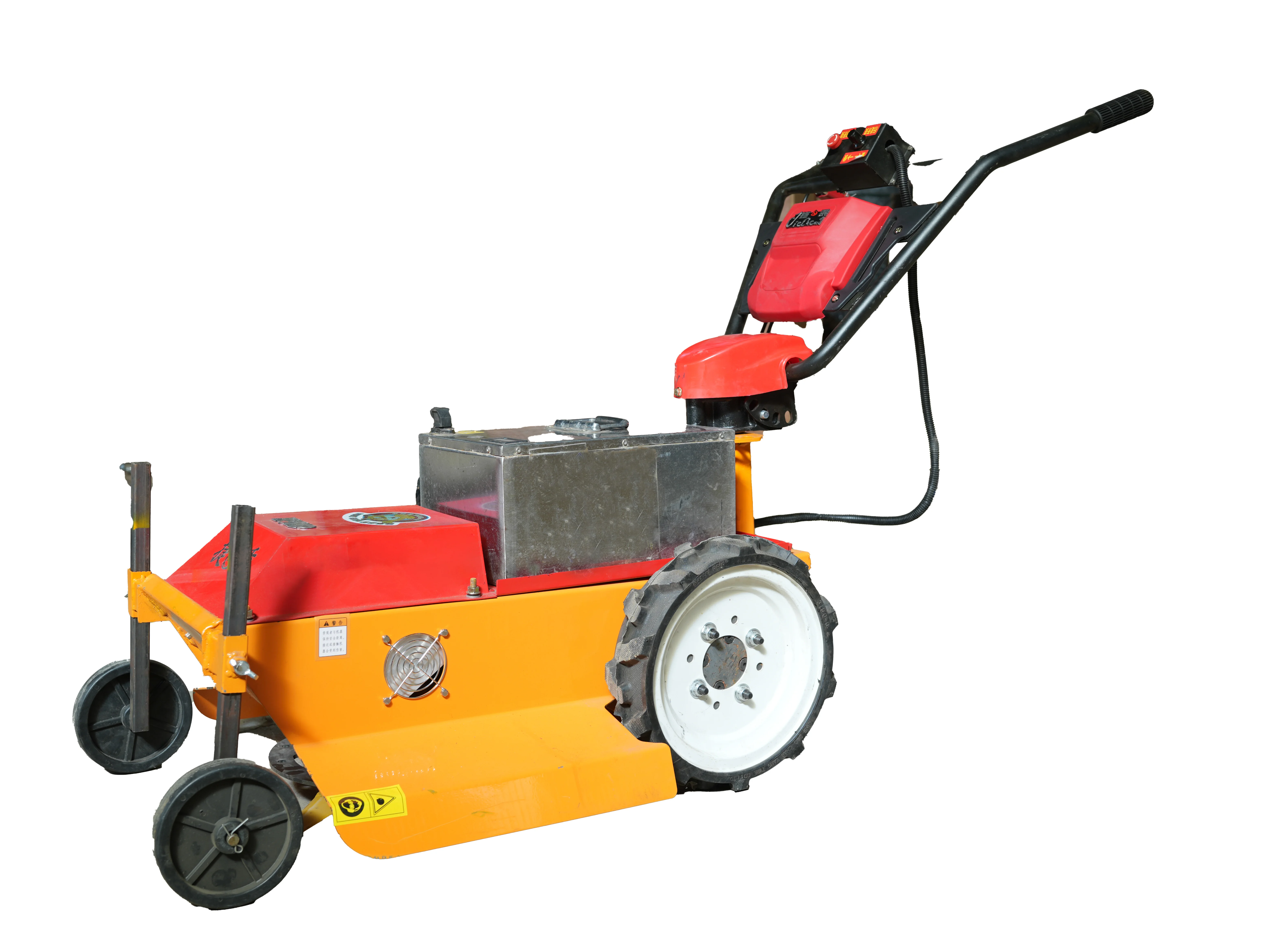 Alça ajustável de 7 velocidades portátil puro elétrico de grau industrial diy cortador de grama sem fio com fonte de alimentação da bateria