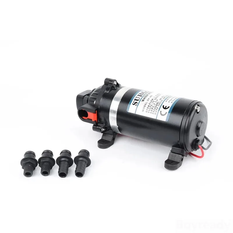 12V 24V DC 126W 9.5m lift 160PSI 11Bar Portable Miniature Electric High Pressure Diaphragm Pump Household Water Pumps DP-160