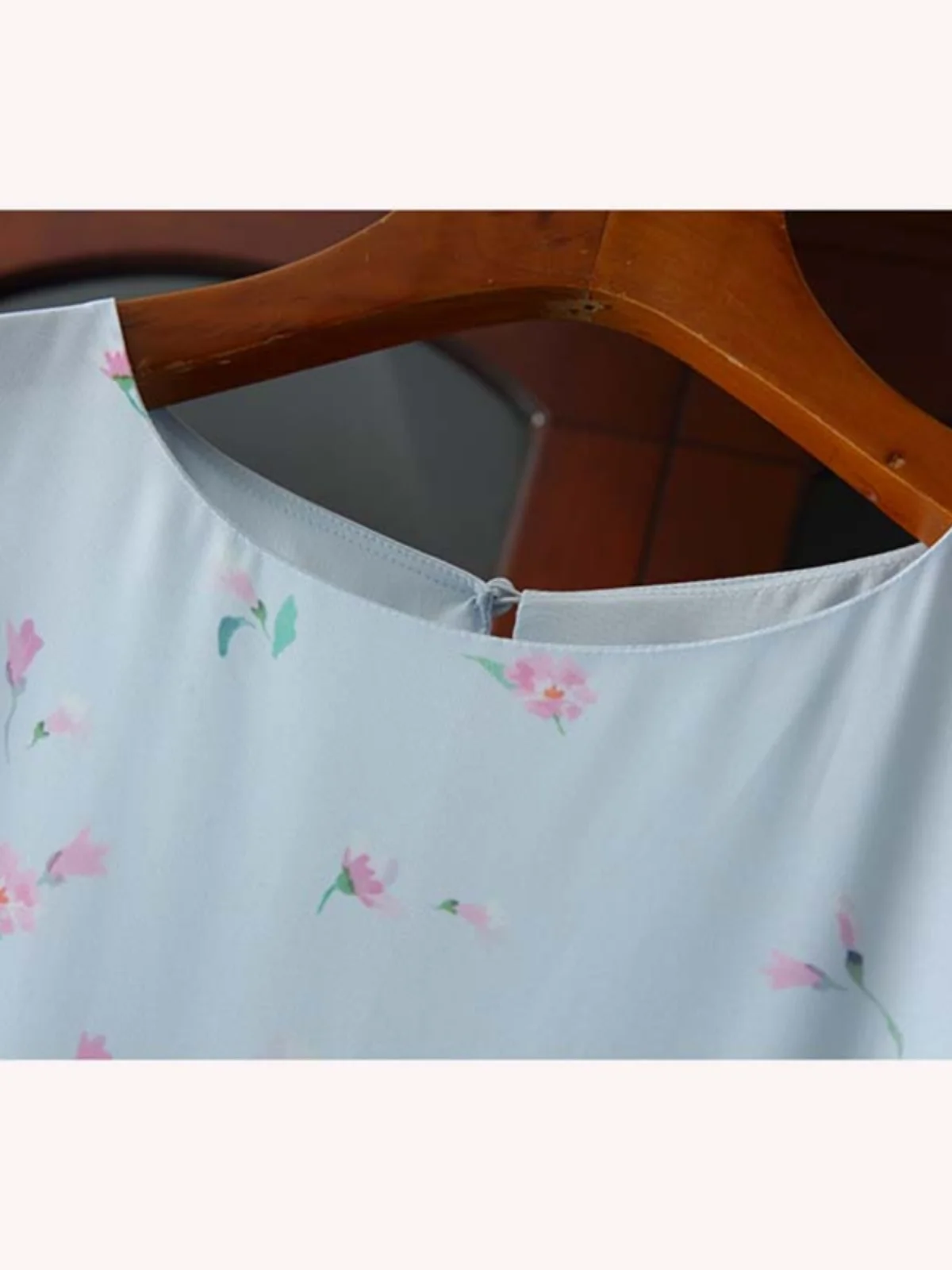 Fre Estate 2024 rotondo Ne Svel Chiffon Dr Taglia grande Floreale A-Line Lungo Dr Briti Sle Vita alta Poliestere...