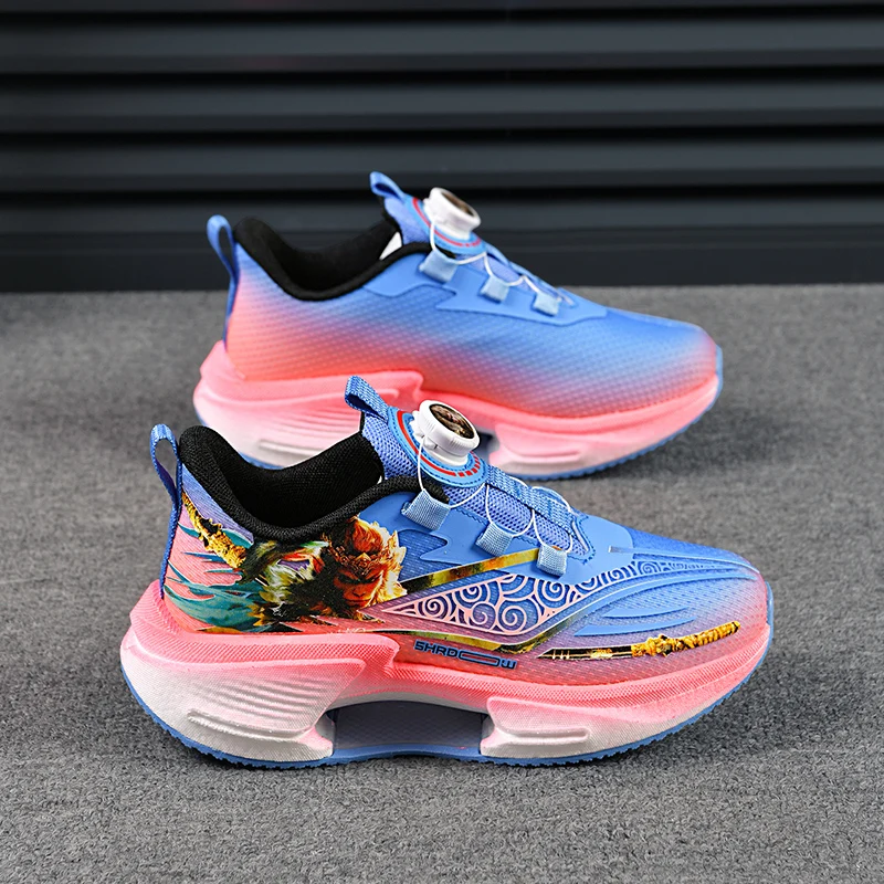 Zapatillas De Baloncesto Para Niños, Antideslizantes, Ultraligeras, De Malla, Para Correr Al Aire Libre_voghion.com
