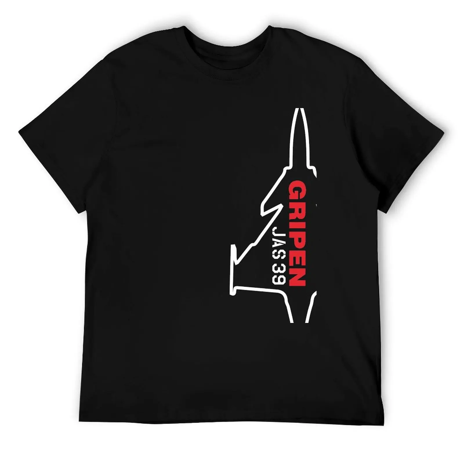

GRIPEN JAS-39 T-Shirt cotton tshirt 100% t shirts for man cotton man t shirts graphic T-Shirt