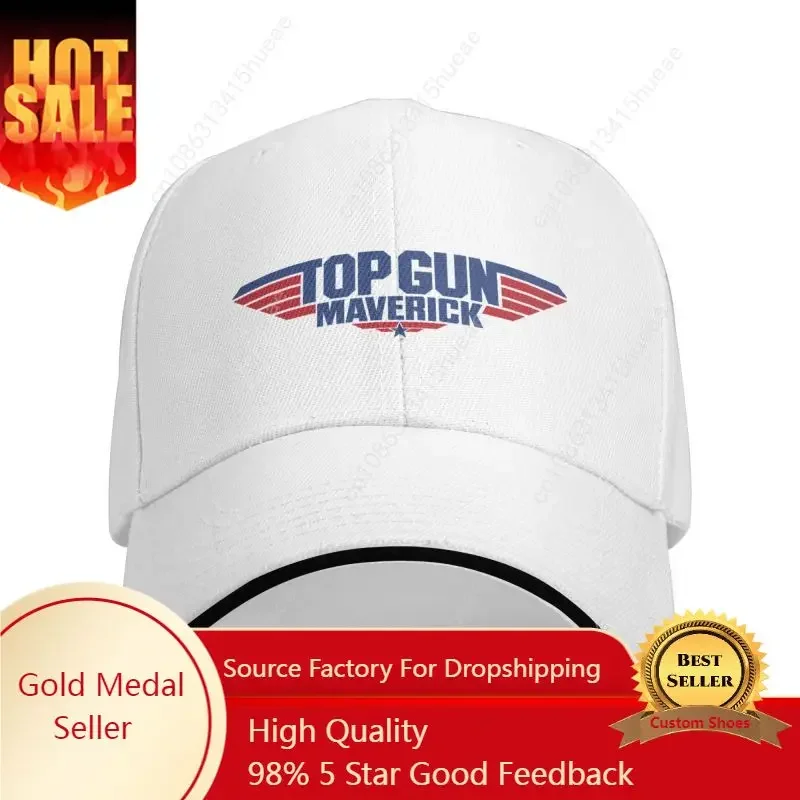 

Custom Top Gun Maverick Baseball Cap Hip Hop Men Women's Adjustable Tom Cruise Film Dad Hat Summer