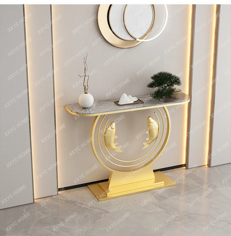 

Creative Simple Consoletable Modern Premium Luxury Entryways Table Storage Aesthetic Bahut Meuble Salon Living Room Furniture
