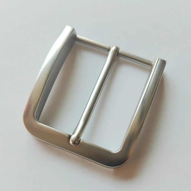 1-1/2 inch Wide Zinc Alloy Men's Casual Belt Buckle End Bar Heel Single Pin Buckle DIY Leather Accessory for 38-39mm Belts