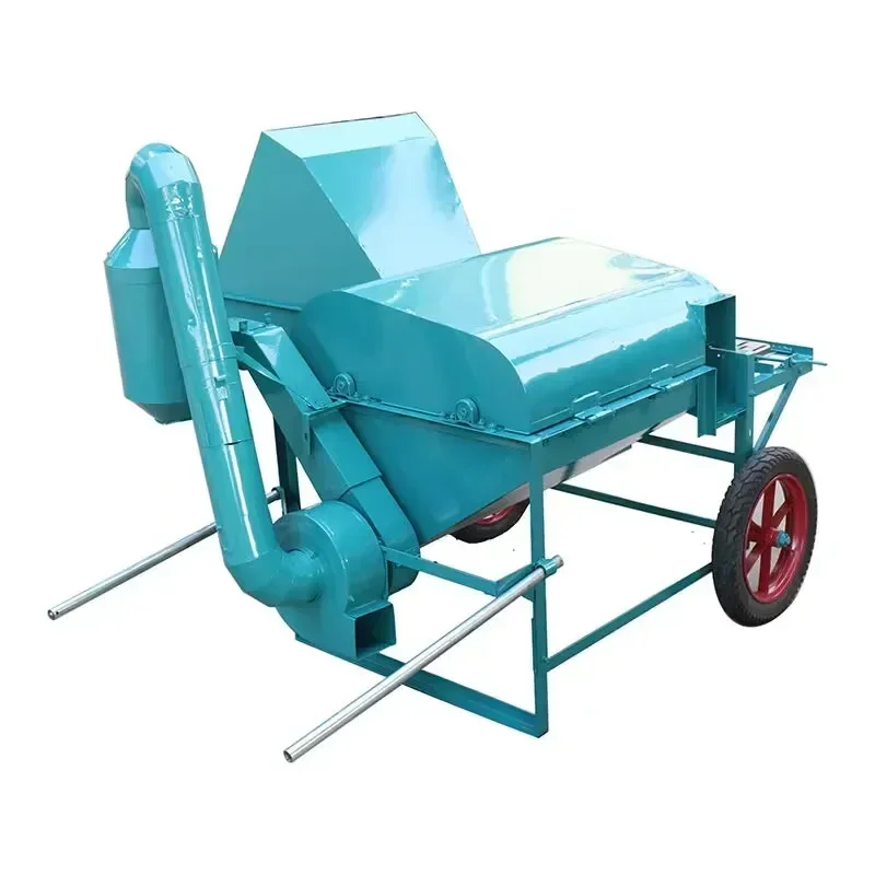 Multifunctional Thresher Rapeseed Wheat Rice Sesame Soybean Sorghum Fully Automatic