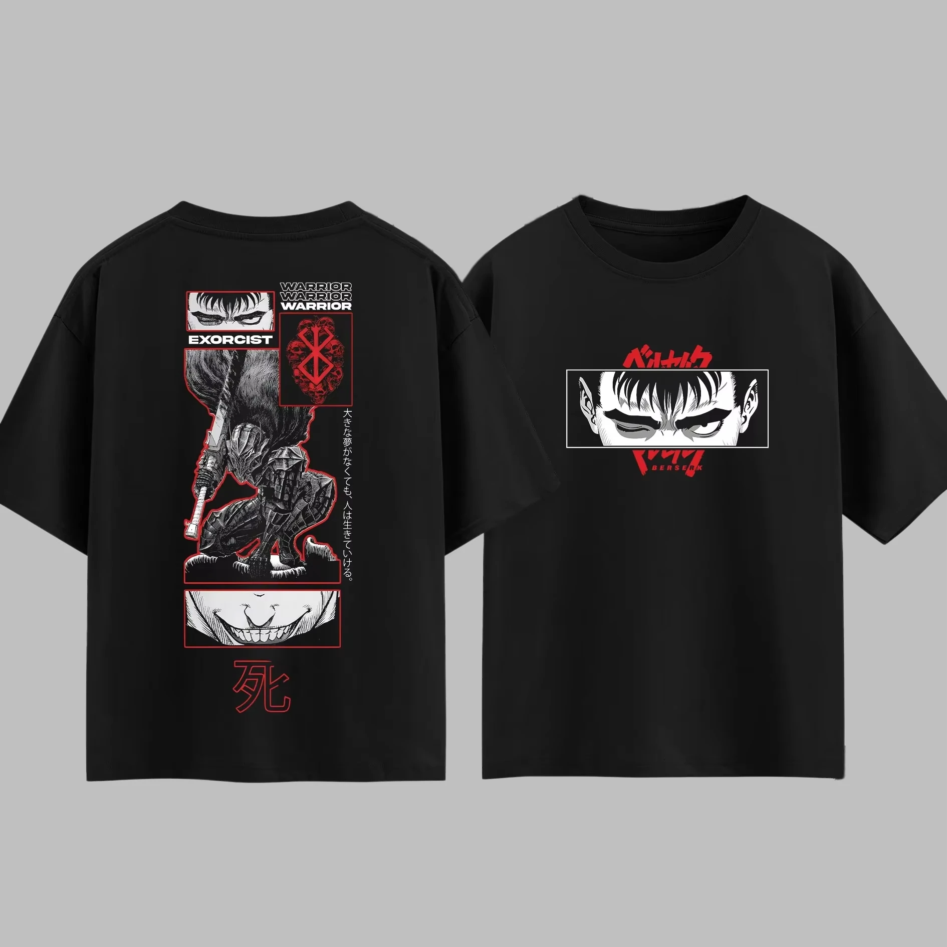 تي شيرت أنيمي ياباني بيرسيرك د - مراجعة Anime Themed Merchandise وسعره