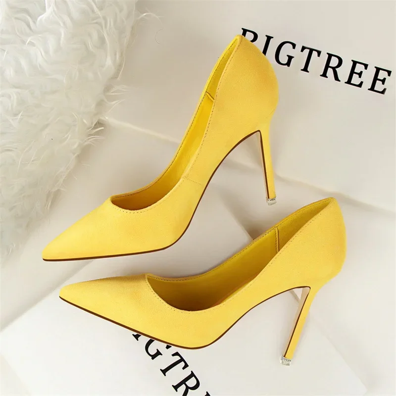 

Sexy Women's Shoes 2026 Fashion Pointed Tip High Heels For Woman Elegant French Style Casual Shoes Designer Shoes Zapatos Mujer