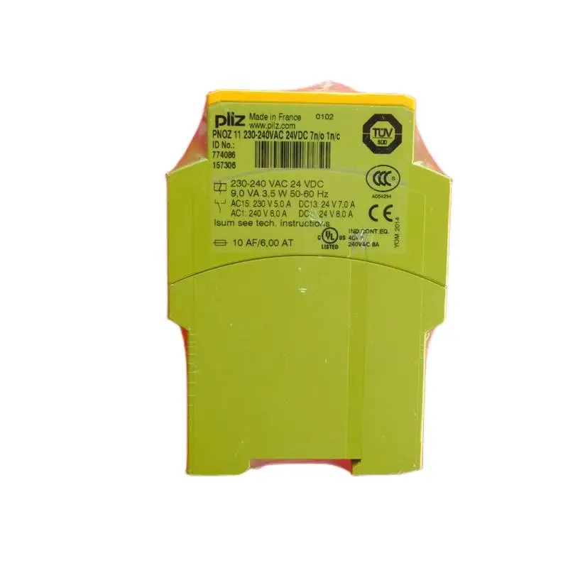 Nuevo Pilz Original 774789   Módulo de relé de seguridad PNOZ V 3s 24VDC 3n/o 1n/c 1n/o t en stock