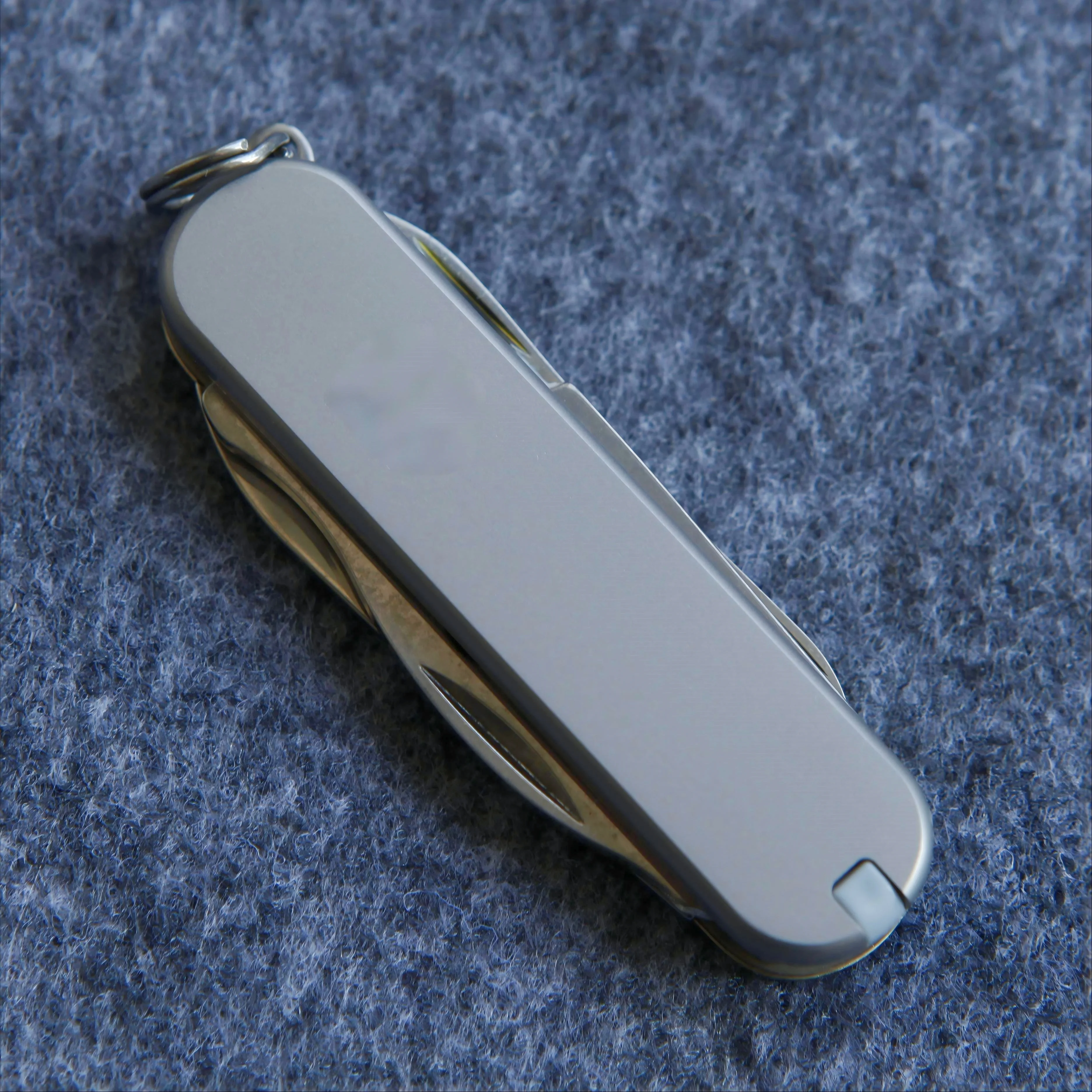 1Pair 4 Types Titanium Alloy Knife Handle Scale Patches for 58mm Victorinox Swiss Army Knives DIY Excluding knives