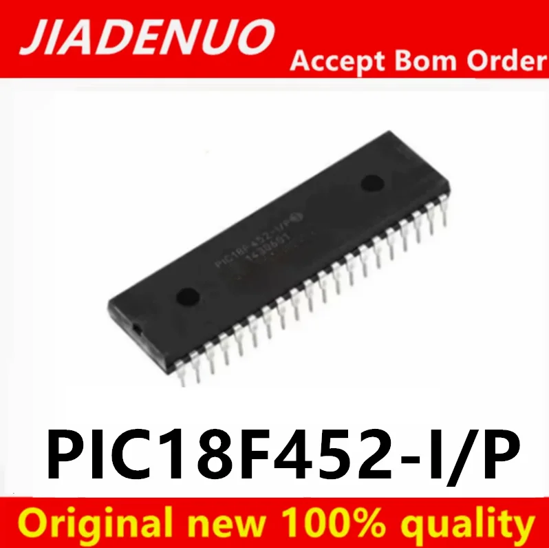 (1piece)100% New PIC18F452-IP  PIC18F452-I/P  PIC18F452-I PIC18F452 DIP-40