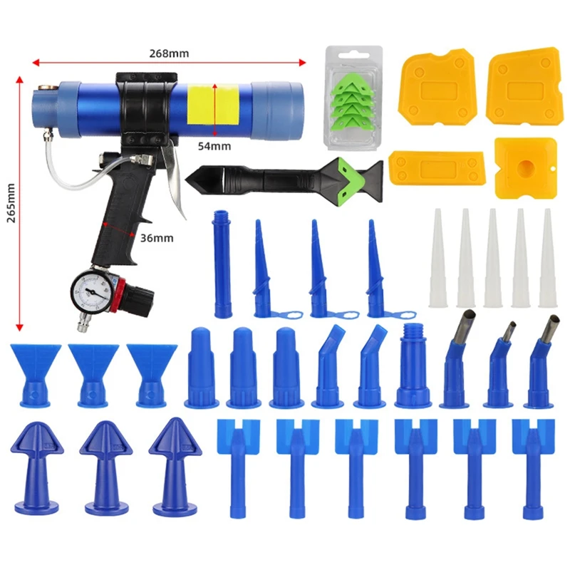 310Ml Pneumatic Glass Adhesive Tape Tool Accessories