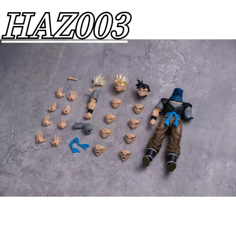 【SHIP IMMEDIATELY】Dragon Ball SHF HAZ002/ HAZ003「ONE ARMED DEMON HAWK」Future Gohan / One-Armed Gohan 1/12 Action Figure Gift Toy - view 5