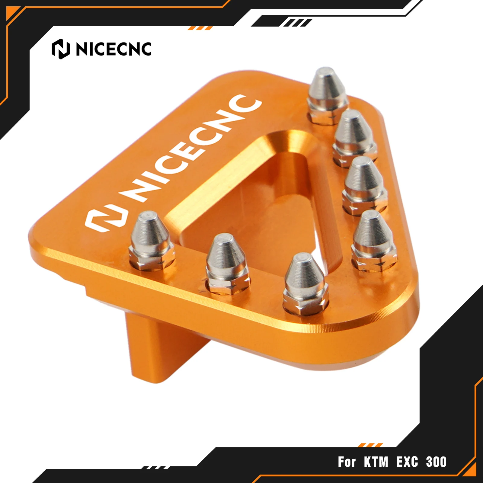 

NICECNC Brake Pedal Plate For KTM 125 200 250 300 380 400 450 520 525 540 625 EGS EXC EXE SUPERMOTO SX SXS MXC EXC-G SXC RACING