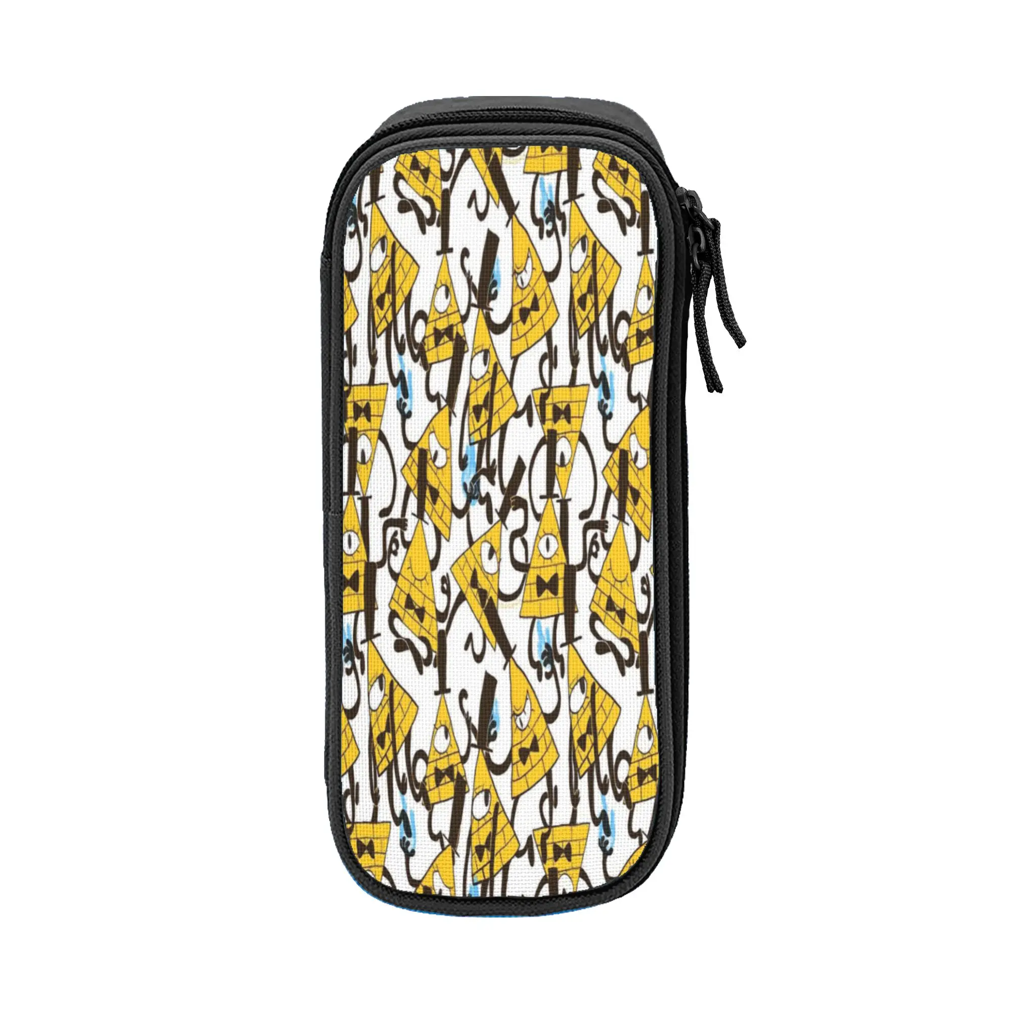 Gravitys Falls Pencil Case Double Layer Large Capacity For School  Pen Case Birthday Gift