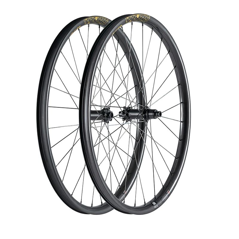 BeeBike Custom Logo 29-inch Eccentric Vacuum Ultra-light Carbon Fiber Wheel Set - Choose Your Color