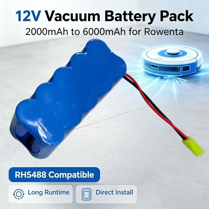 Brand New SC 12V Ni‑MH Battery Pack 2000mAh‑6000mAh Replacement Power Battery For RH5488 RH846301 RH846901 RH8460WH RH846501