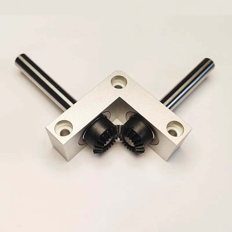 

Коробка передач с угловым редуктором 1:1, выходной вал 8 мм/10 мм, 90 градусов, реверсивная трансмиссия