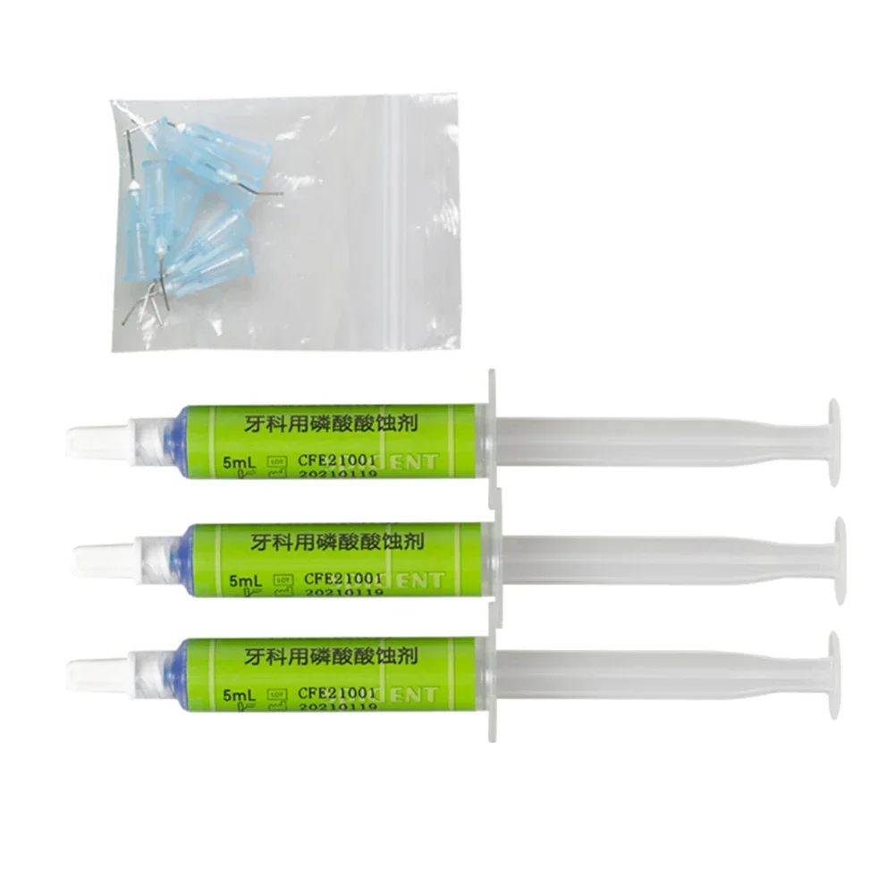 

Dental Etchant Gel 37% Phosphoric Acid Etchant Adhesive Light Curing Adhesive Enamel Cleaner Dental Laboratory Materials