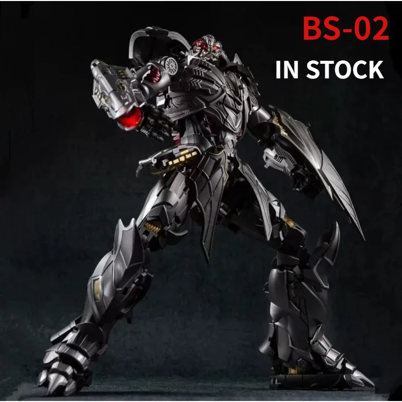 IN STOCK BMB Transformation BS-02 BS02 BS02S Galvatron Megotroun KO UT R-03 Tank Oversized Hair Glow Movie Action Figure Robot