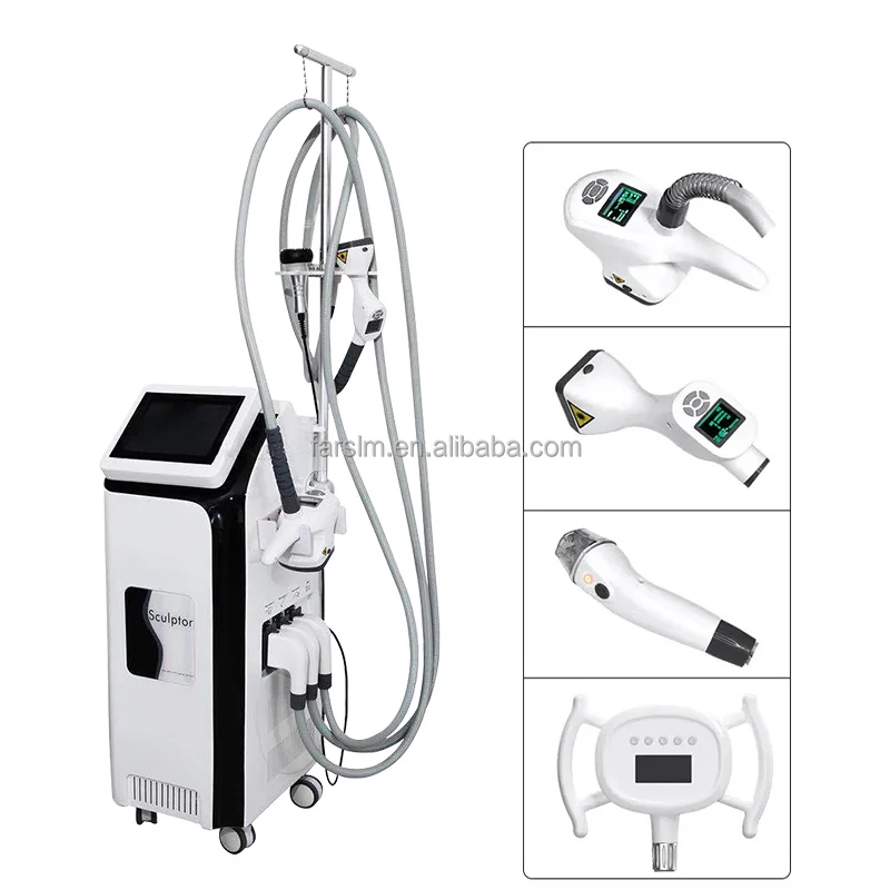 Hot Sales Vela Vacuum Roller Weight Loss Machine with 4 Handles Removal Tighten Wrinkle Remover Massage Machine