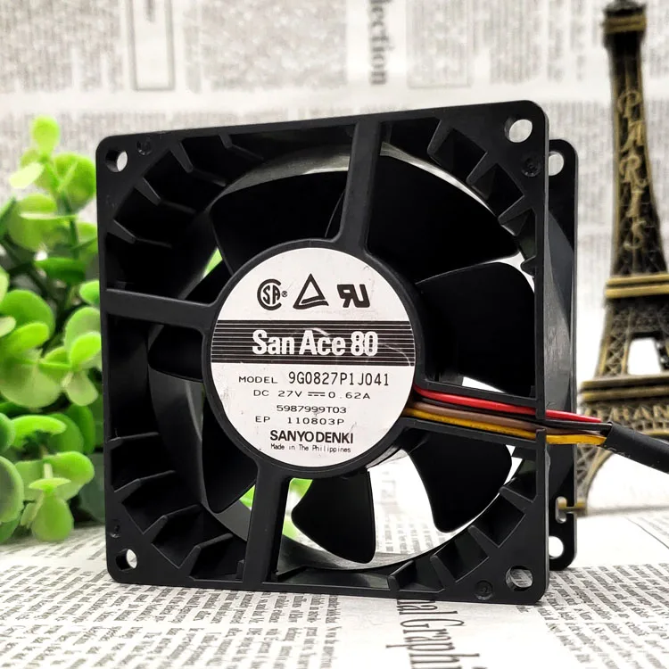 

9G0827P1J041 8038 27V 0.62A 8CM INVERTER FAN