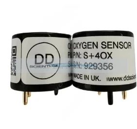 

Electrochemical oxygen sensor S + 4OX