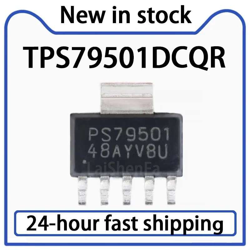 2PCS TPS79501DCQR SOT-223-6 500mA Low Voltage Drop Linear Regulator Chip in Stock