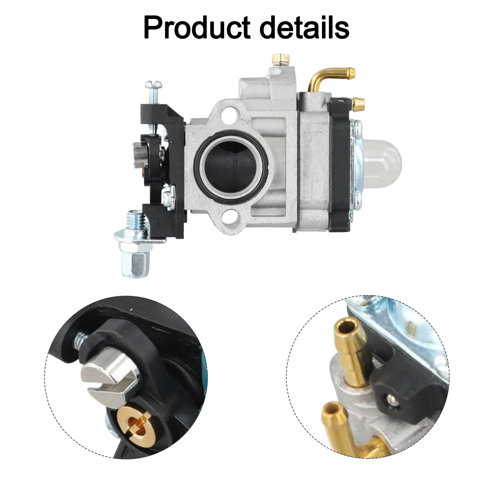 

For Dirt Bikes ATV Replacement 40cc-49cc Engine Motorcycle Maintenance 15mm 15mm Intake Hole 32mm Bolt Spacing Alloy Material